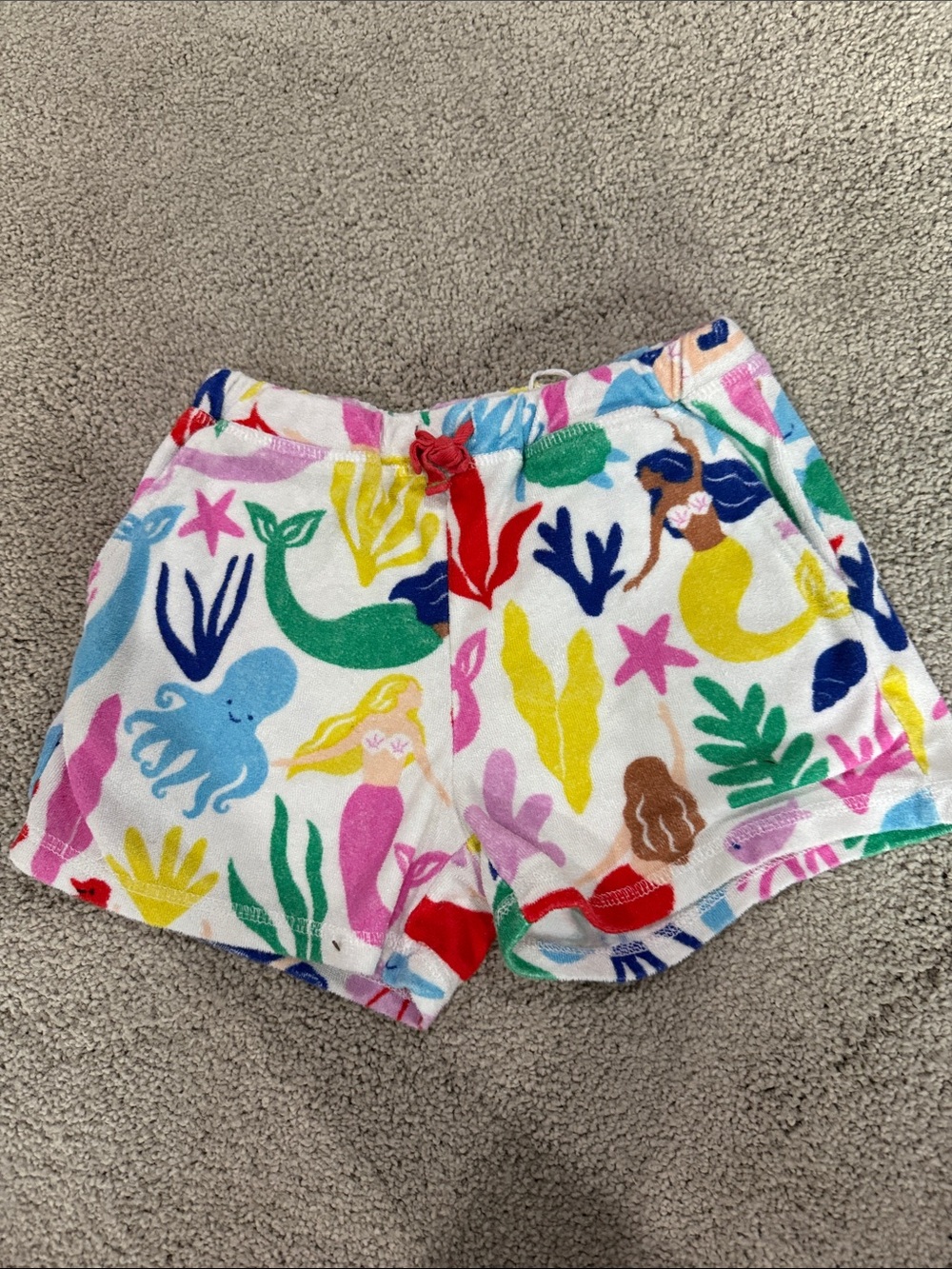 Mini Boden Terry Cloth Shorts